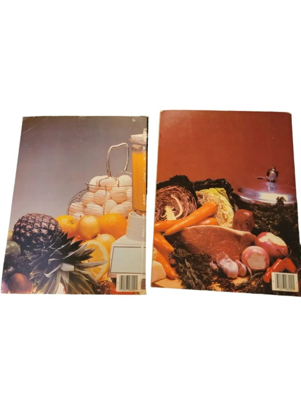 Vintage Cookbook Lot 70s 80s Retro Home Decor Kitchen Bake Cook Book Recipe Food